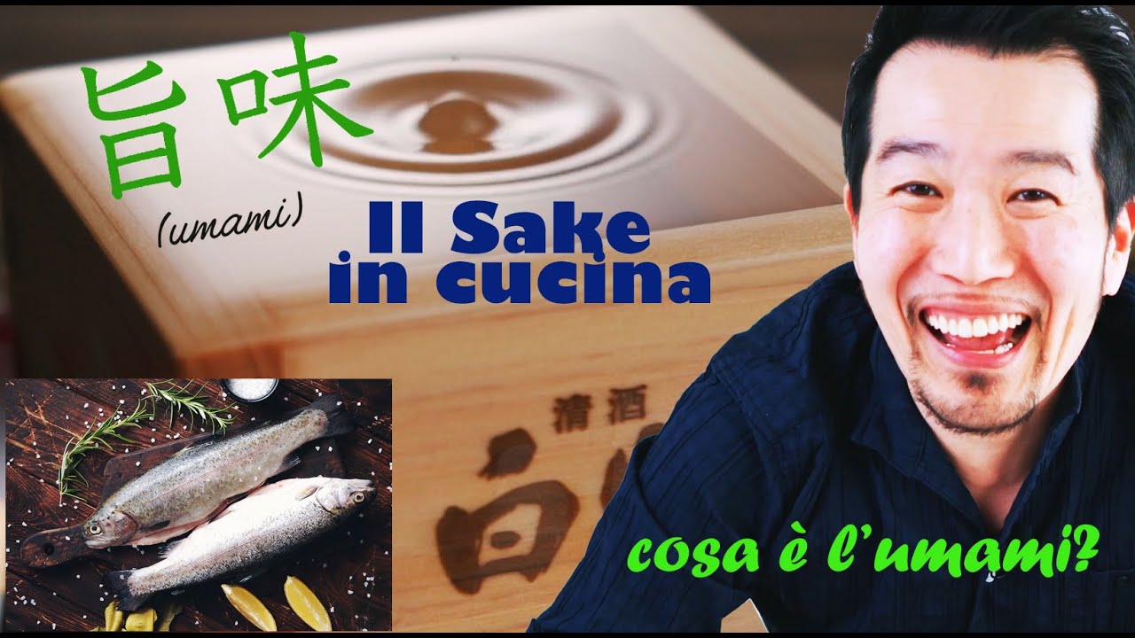 Il Saké in cucina: cosa è l'UMAMI?