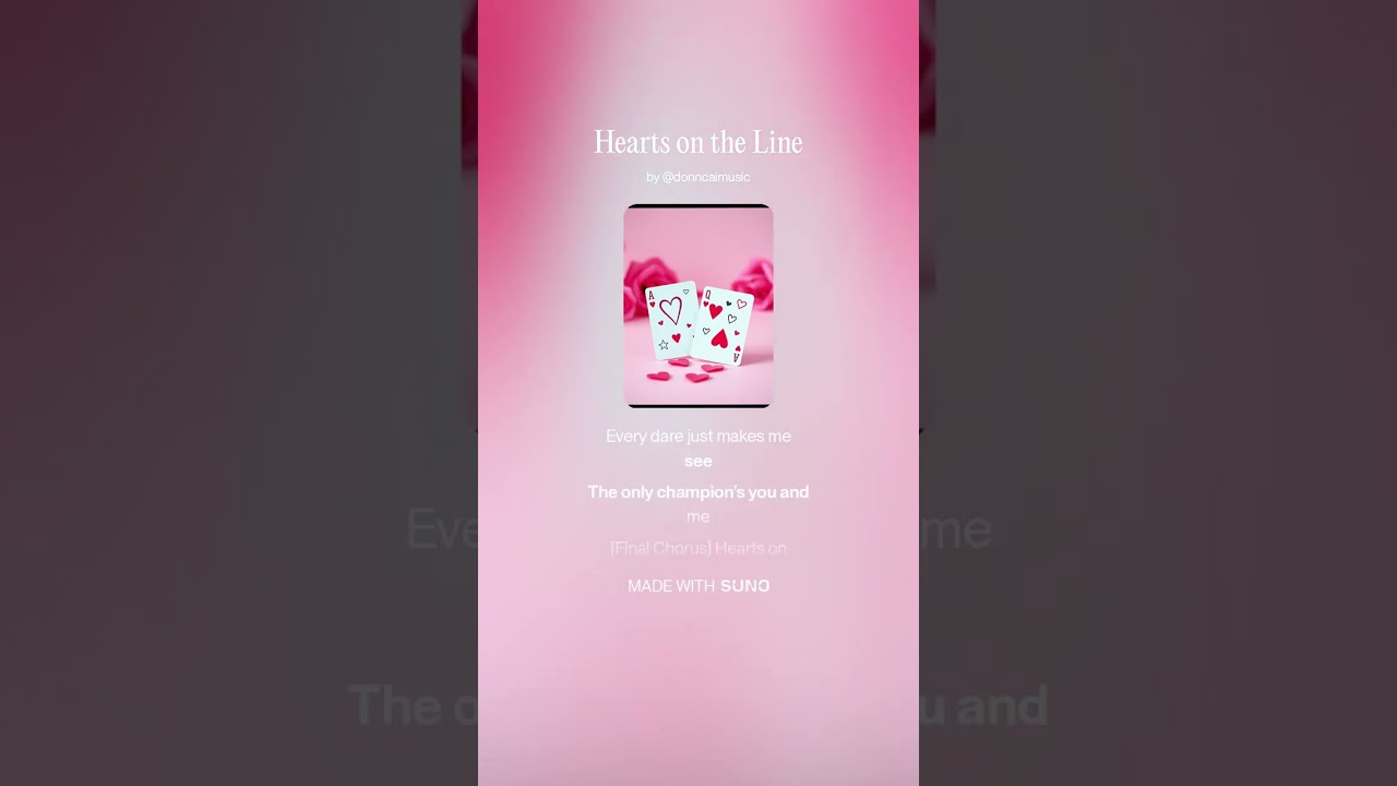 Hearts on the Line #ai #music