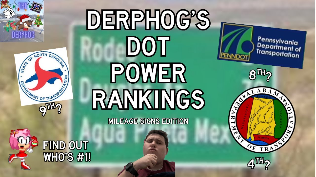 Рейтинг DOT Power от DerpHog: издание Mileage Sign
