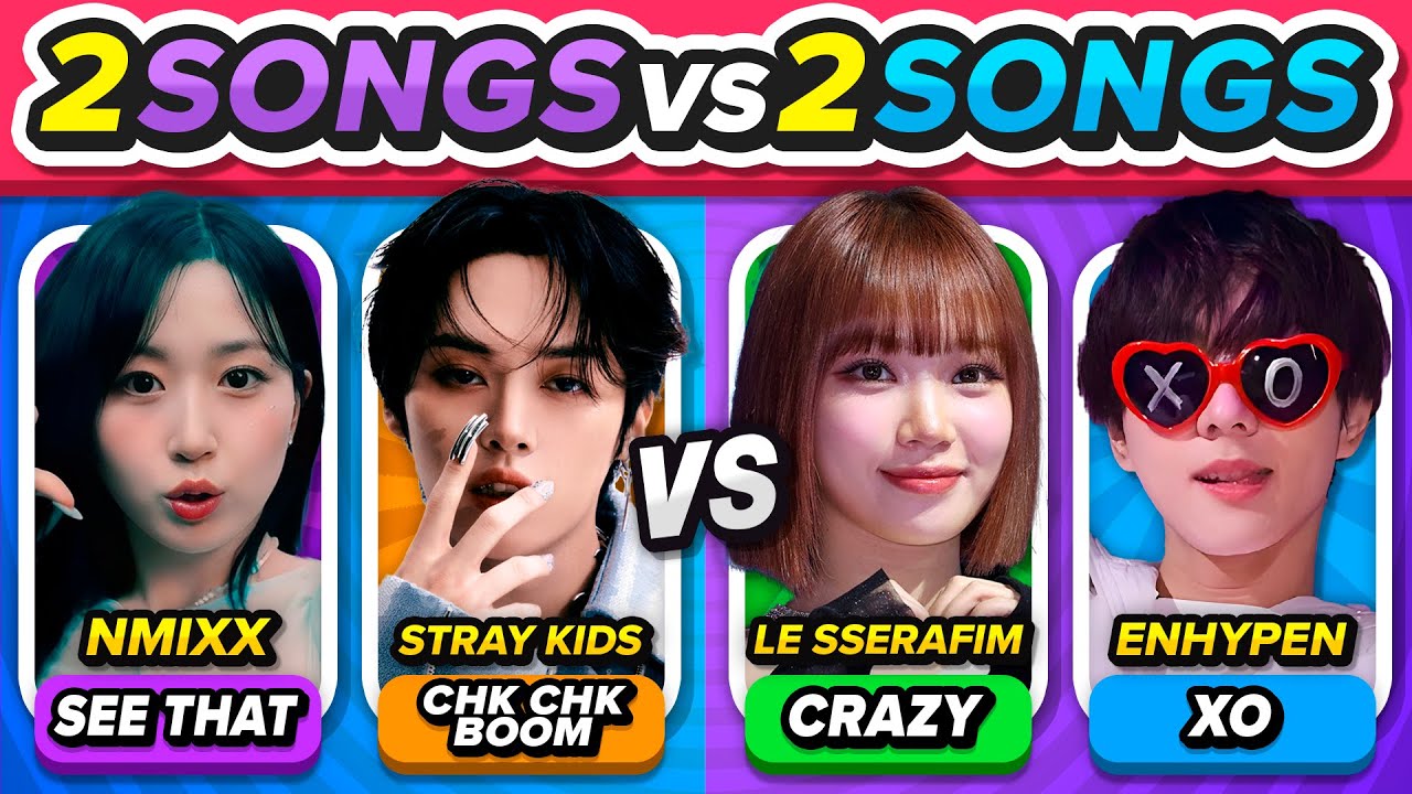 Спаси одну K-pop группу ✨ (2 ПЕСНИ против 2 ПЕСЕН) | KPOP QUIZ GAME