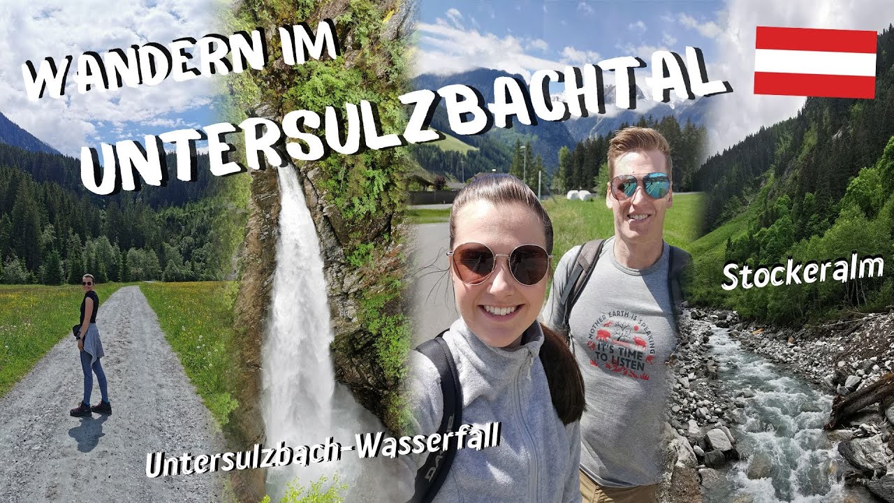 Wanderung im schönen Untersulzbachtal / Wasserfall / Neukirchen am Großvenediger / Österreich