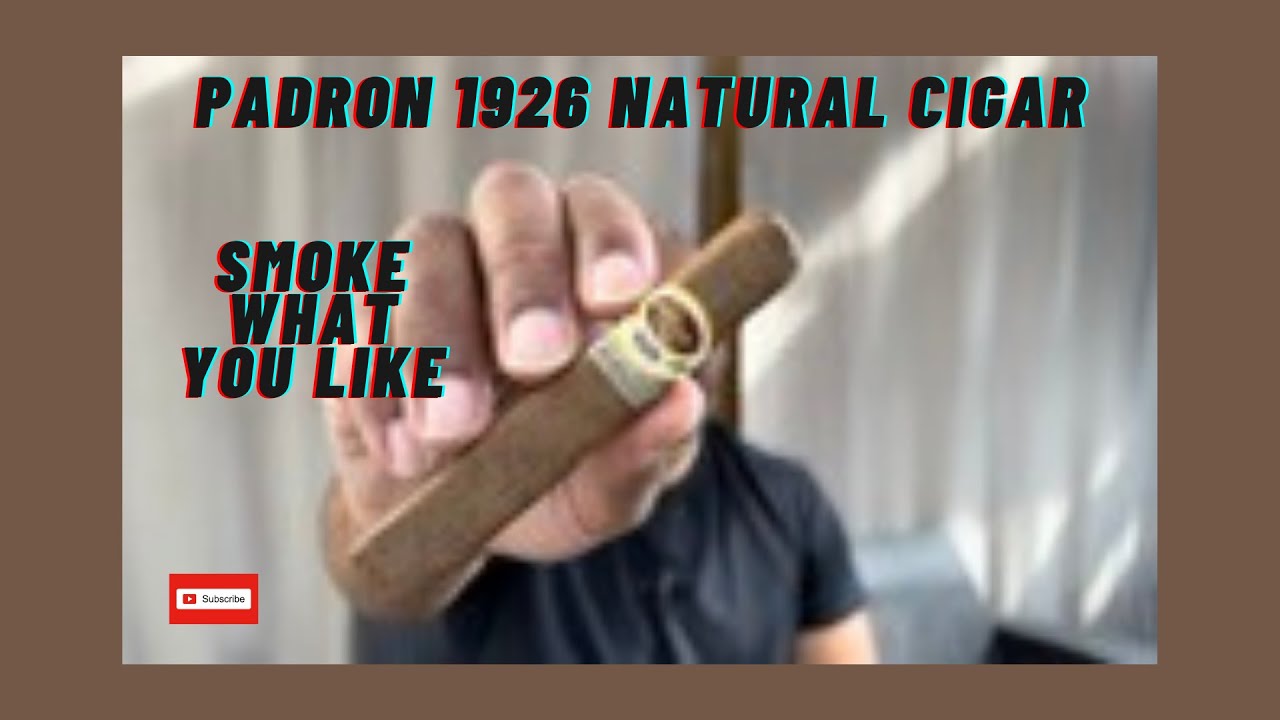 Padron 1926  Serie Natural Cigar review
