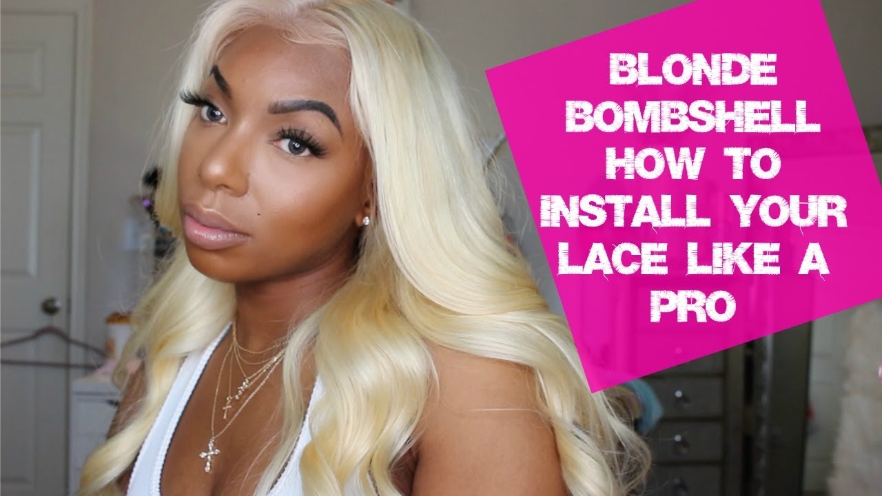 MELT THAT LACE LIKE A PRO| BLONDE BOMBSHELL|Kennysweets