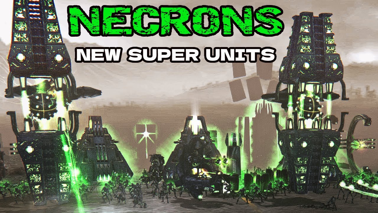 NEW NECRONS ARMY vs Orks! - Unification Mod v6.9 | Warhammer 40K: Dawn of War Soulstorm