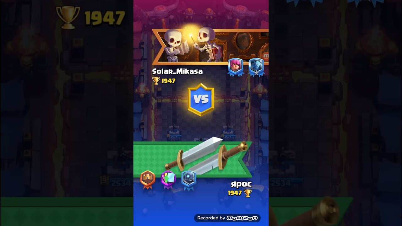 Играю в clash royale,raid rash, knife hit