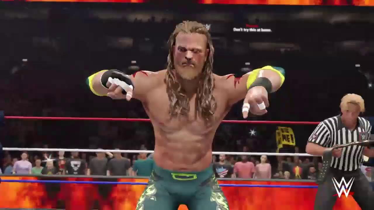 WWE 2K25 universe mode :Saturday Night Main Event season 3 Episode 417 : Will Edge capture gold