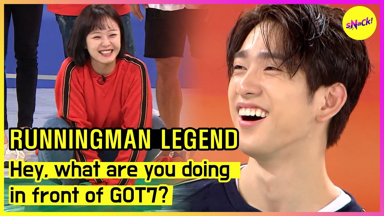 [RUNNINGMAN THE LEGEND]Эй, что вы делаете перед GOT7? (ЭНГСУБ)