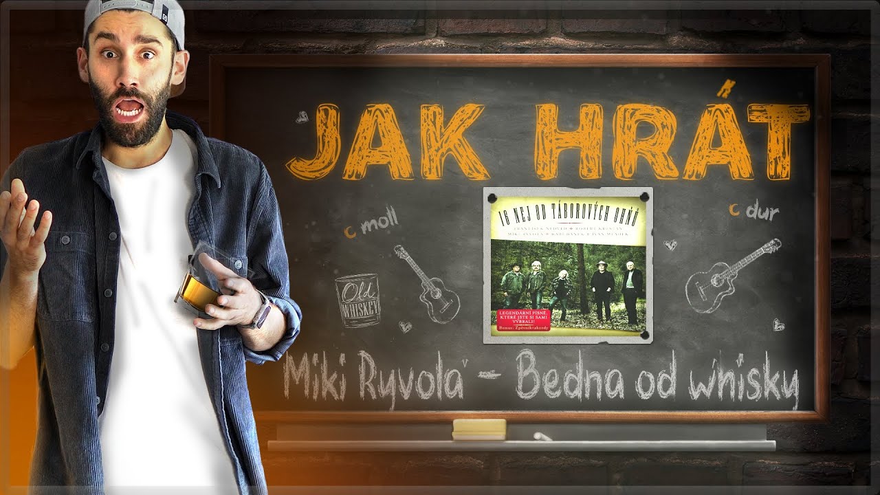 Jak hrát BEDNU OD WHISKY | Lekce kytary pro začátečníky