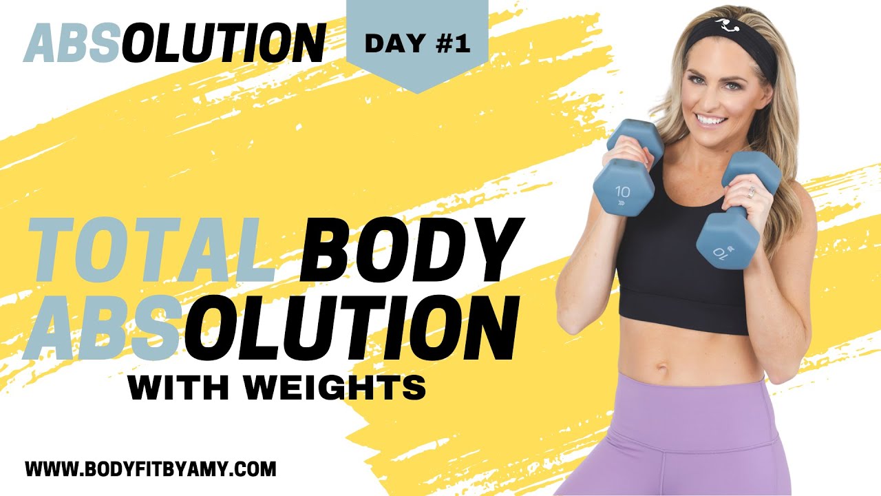 32 Minute Total Body Absolution with Weights I Absolution Day #1