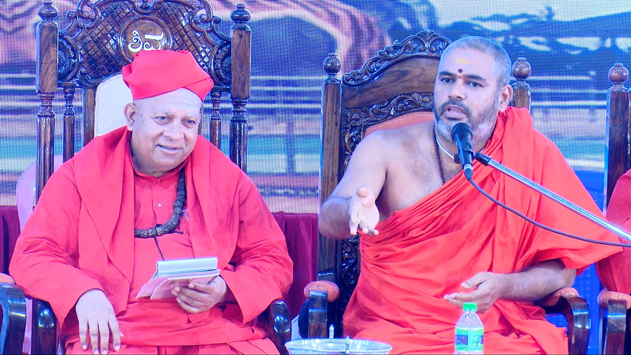 Sri Jagadguru Niranjananandapuri Mahaswamiji Halebidu 2020 02 08 17 57 Min