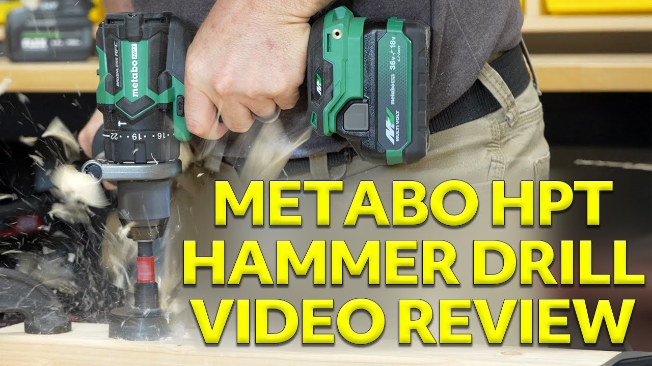 Metabo HPT 36V Hammer Drill Review | Better than we expected?