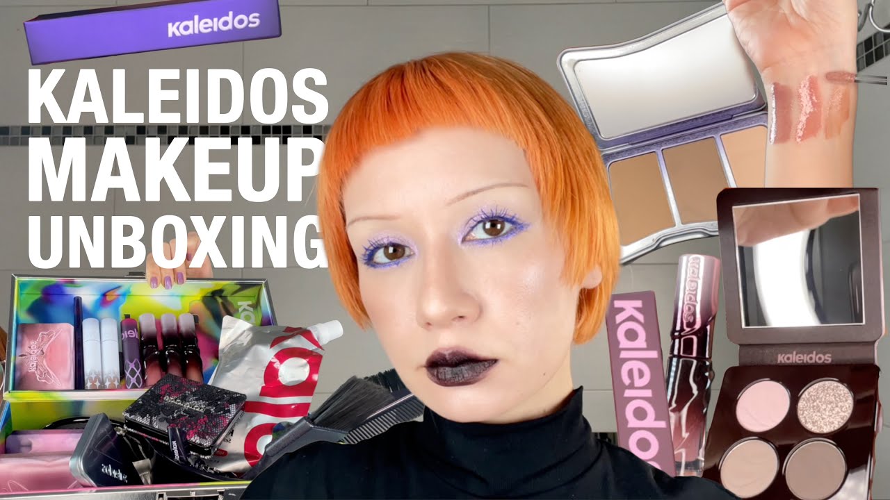 ✨ Мой ПЕРВЫЙ PR-бокс от KALEIDOS Makeup! | Распаковка + примерка ✨