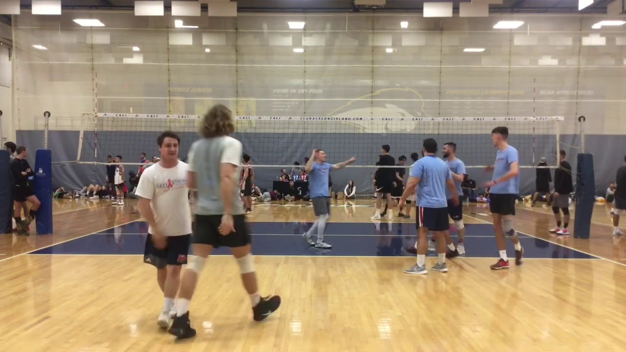 Dec 29, 2019 - Men's Six's Volleyball - It's a Set Up vs Goochland Gang - M8 / G2