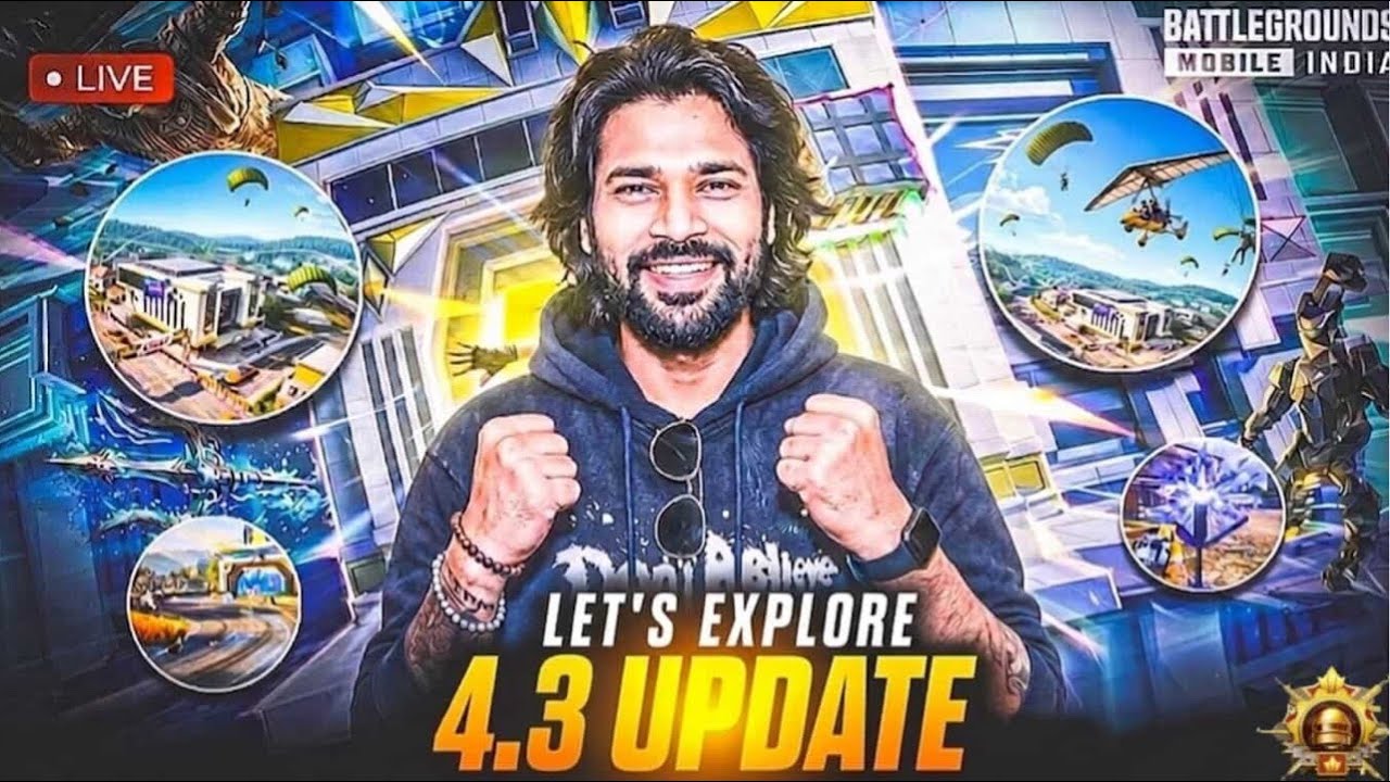 4.3 UPDATE IS HERE 🧿 #bgmi @nummlive
