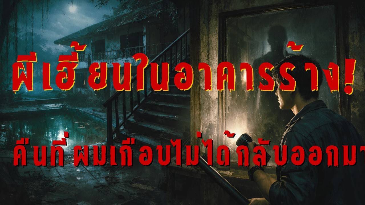 ผีเฮี้ยนในอาคารร้าง คืนที่ผมเกือบไม่ได้กลับออกมา | เรื่องผีStory