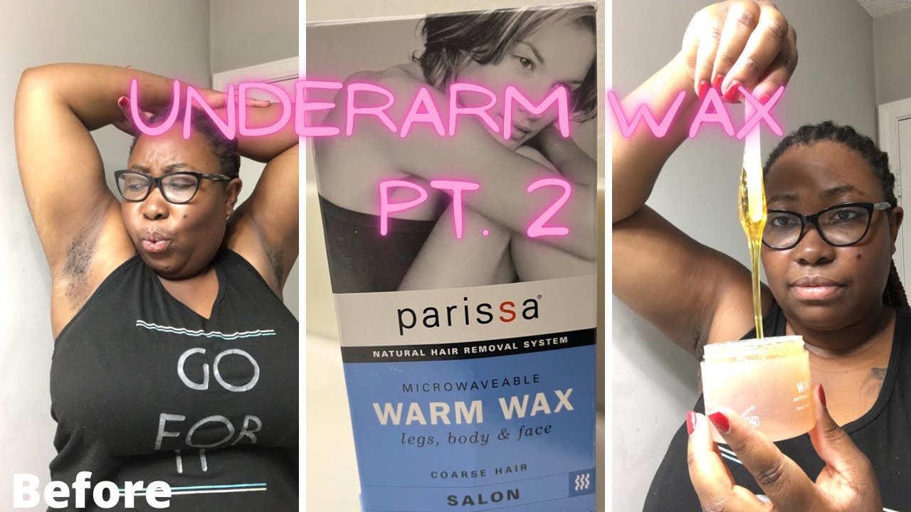 UNDERARM WAXING AT HOME PART 2❗️| Parissa Wax Kit Legs Body and Face | Even Tone Underarms