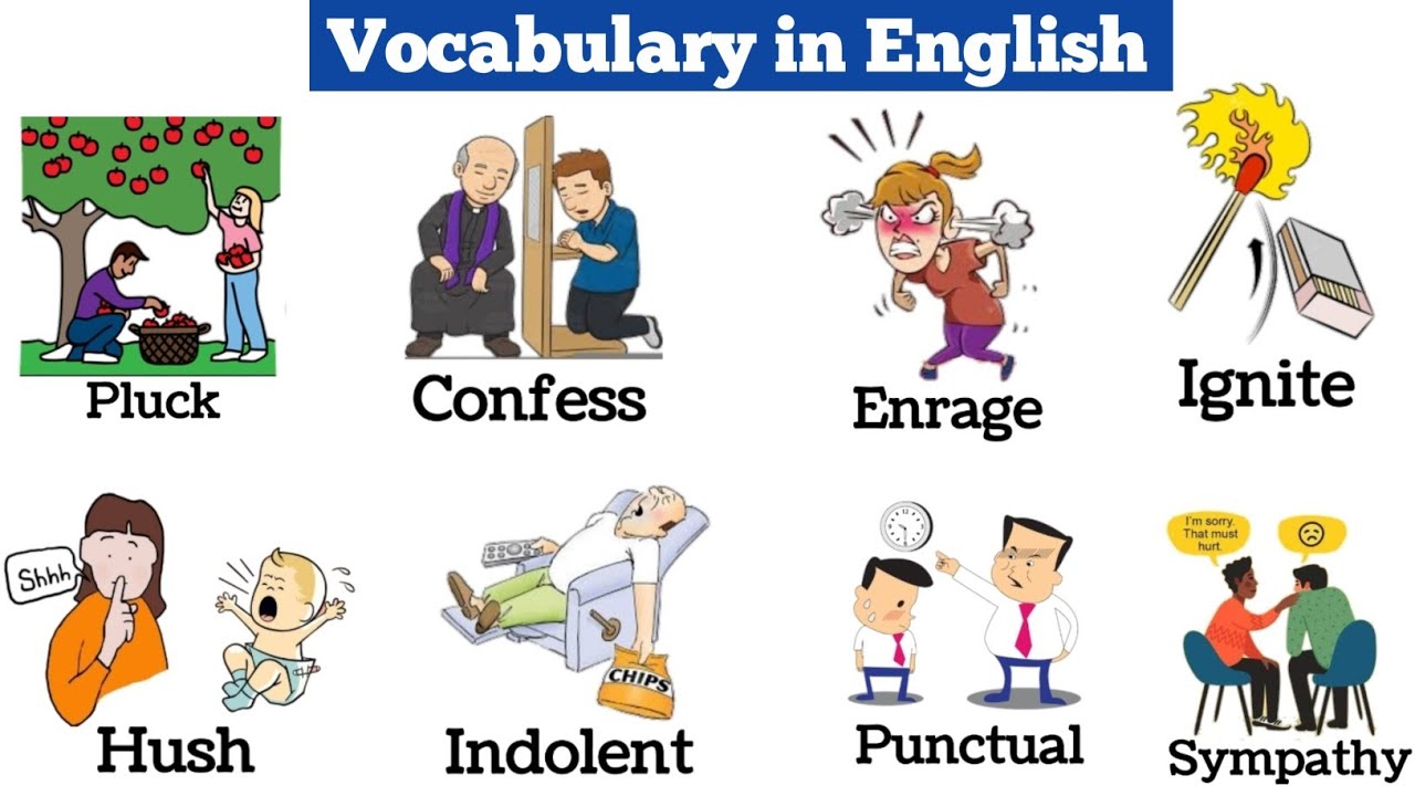 15+ English Vocabulary | Vocabulary with pictures | Vocabulary in English