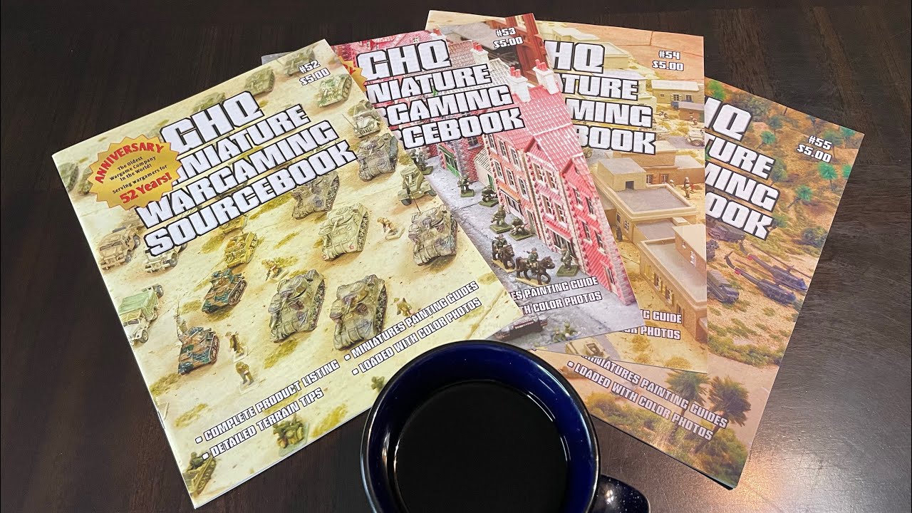 Coffee with Kilroy - GHQ Miniature Wargaming Sourcebooks