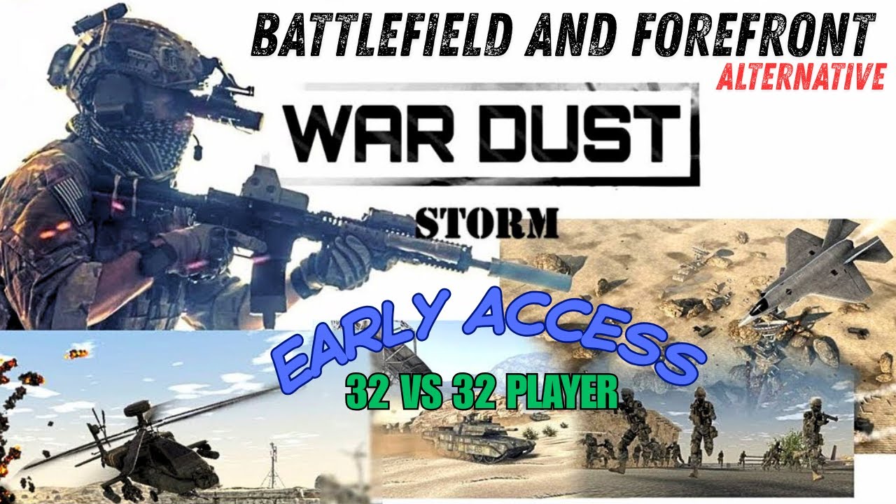 5 Maps from WarDust Storm The OTHER Battlefield like ForeFront
