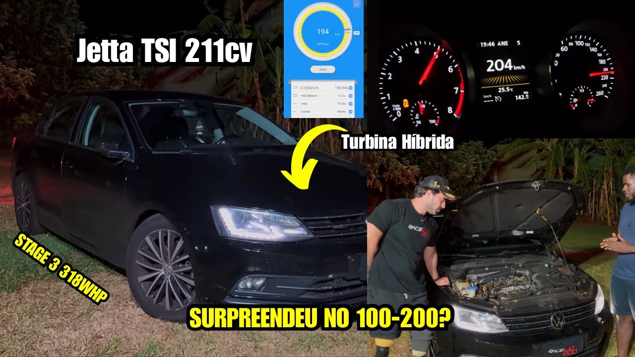 JETTA 211CV STG 3 - MARCÃO MAL PEGOU E JÁ SUBIU POTÊNCIA!