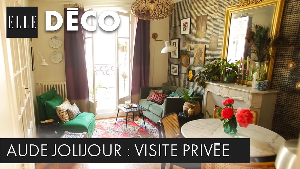 #ELLEDécoInside : découvrez le petit appartement bucolique d'Aude Jolijour