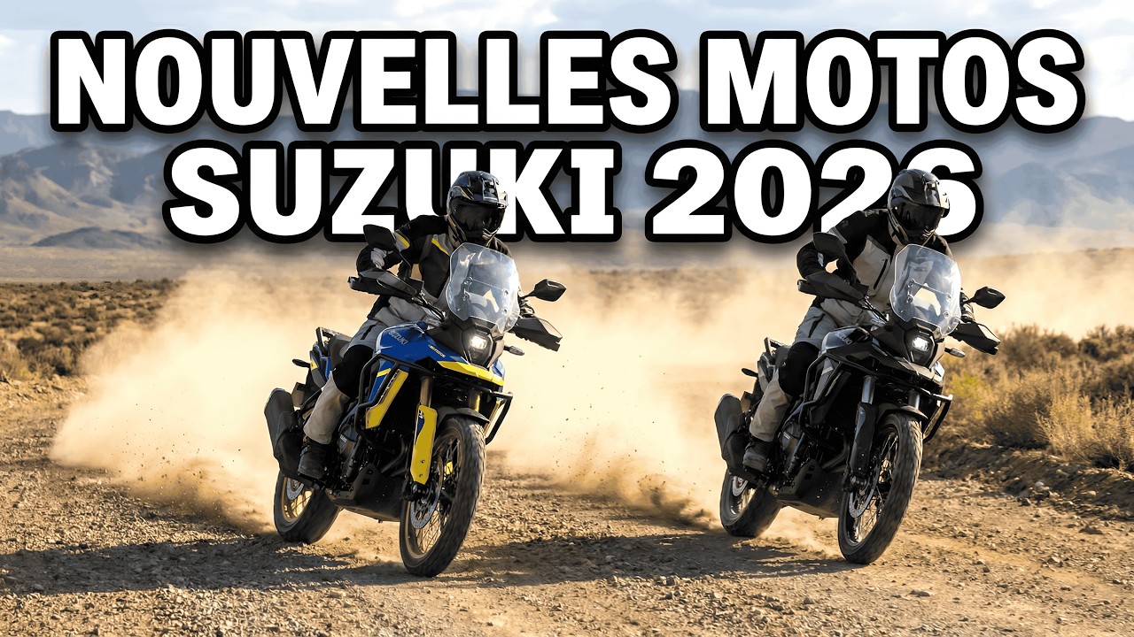 7 meilleures nouvelles motos Suzuki 2026