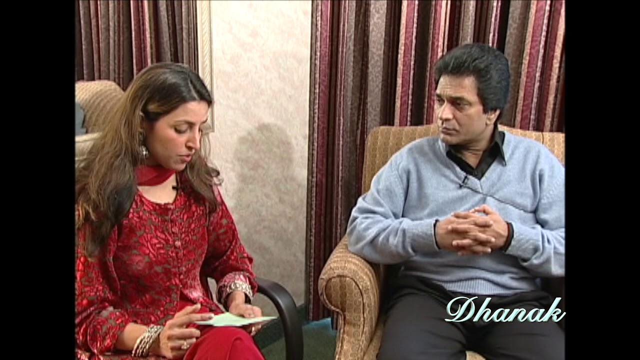 Moin Akhter interview by Veena (Dhanak tv USA)