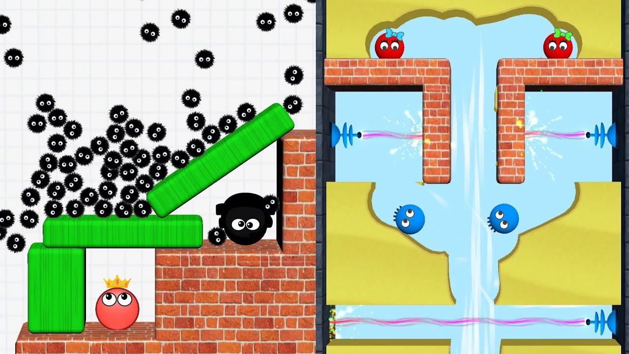 Hide Ball Vs Lucky Balls | Brain Teaser Speedrun Gameplay Max All Level's #technohackzgames 