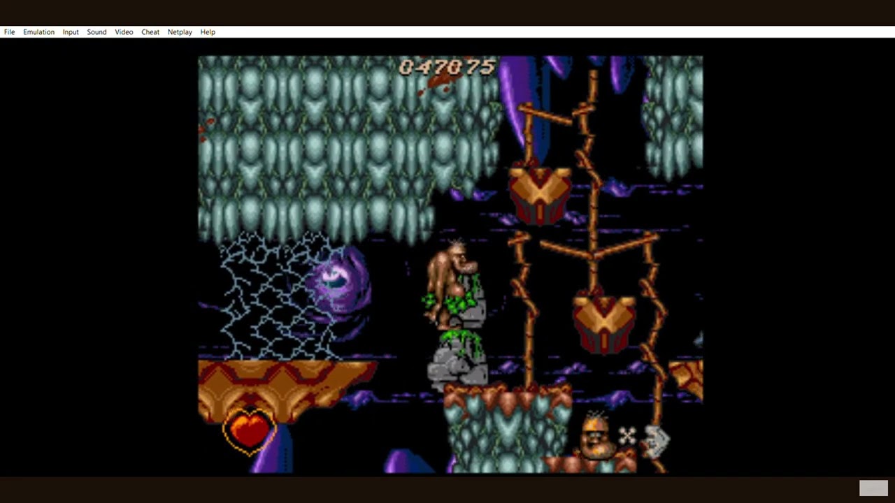 Video Game Glitches 1849 & 1850: Chuck Rock (SNES) - 1st and 2nd Rock Glitch (Abridged)