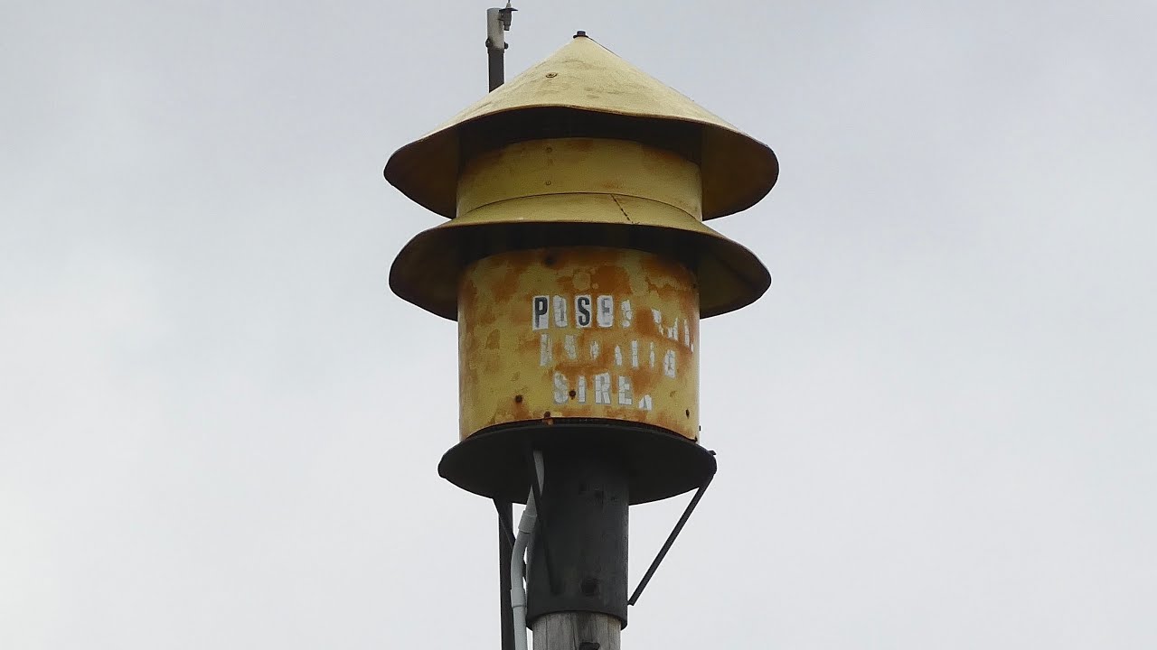 H.O.R. Siro-Drone Manual Siren Test | Attack + Ambience | Arlington, IN