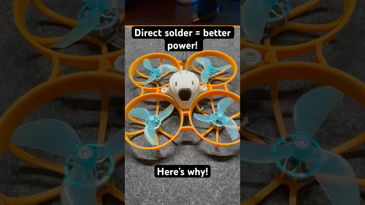 Ditch connectors = better performance | Meteor 75 Pro #fpv #drone #droneracing #tinywhoop #betafpv