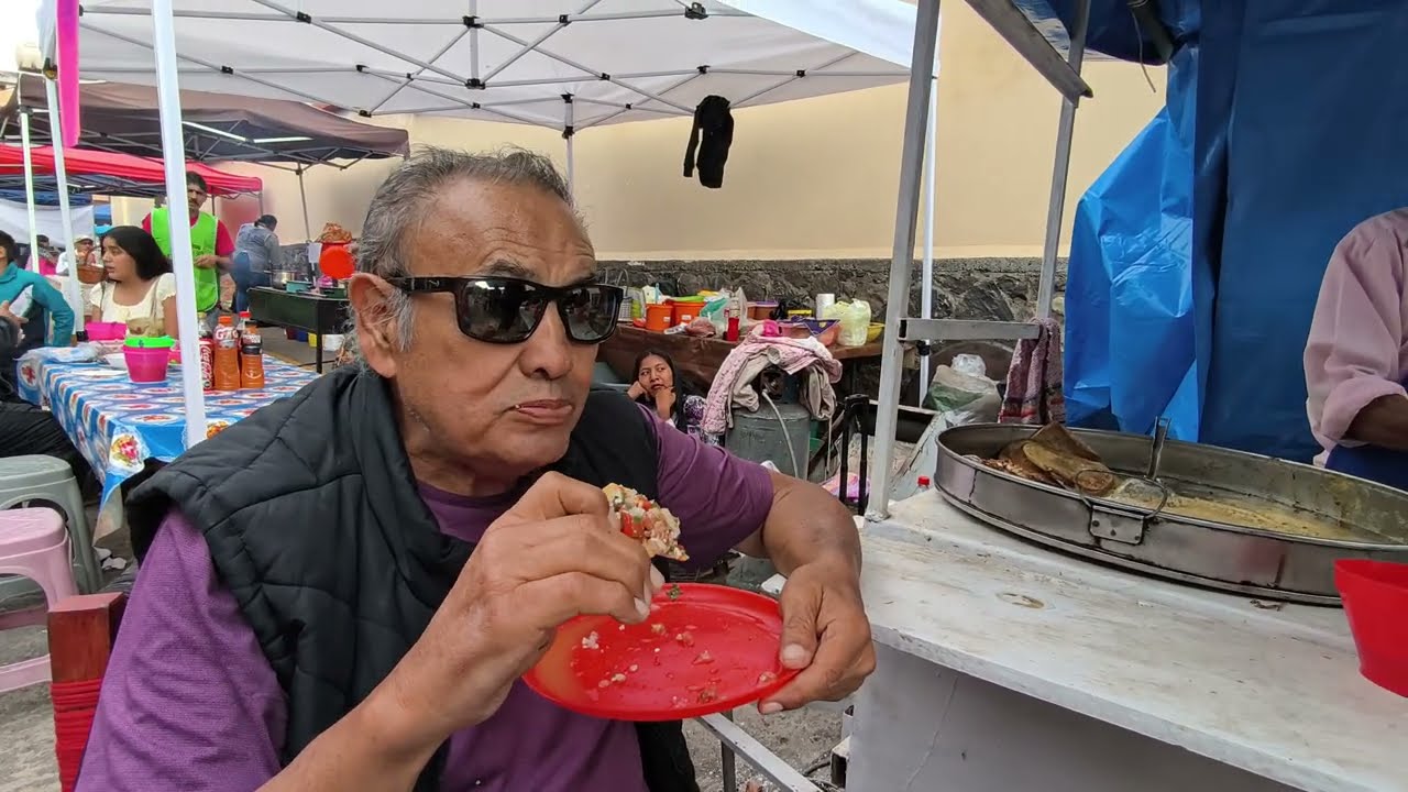 Antojitos en Tingambato Michoacán con motivo del Año Nuevo P'urhépecha ‎⁨@cotidiano399⁩  