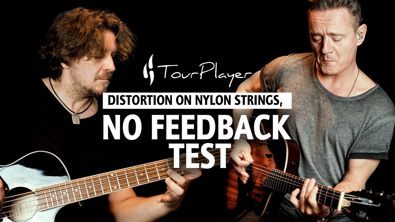 Heincz Gabor BIGA X Tom Kontor: Ortega TourPlayer 🎸 - Distortion on nylon strings, no feedback test