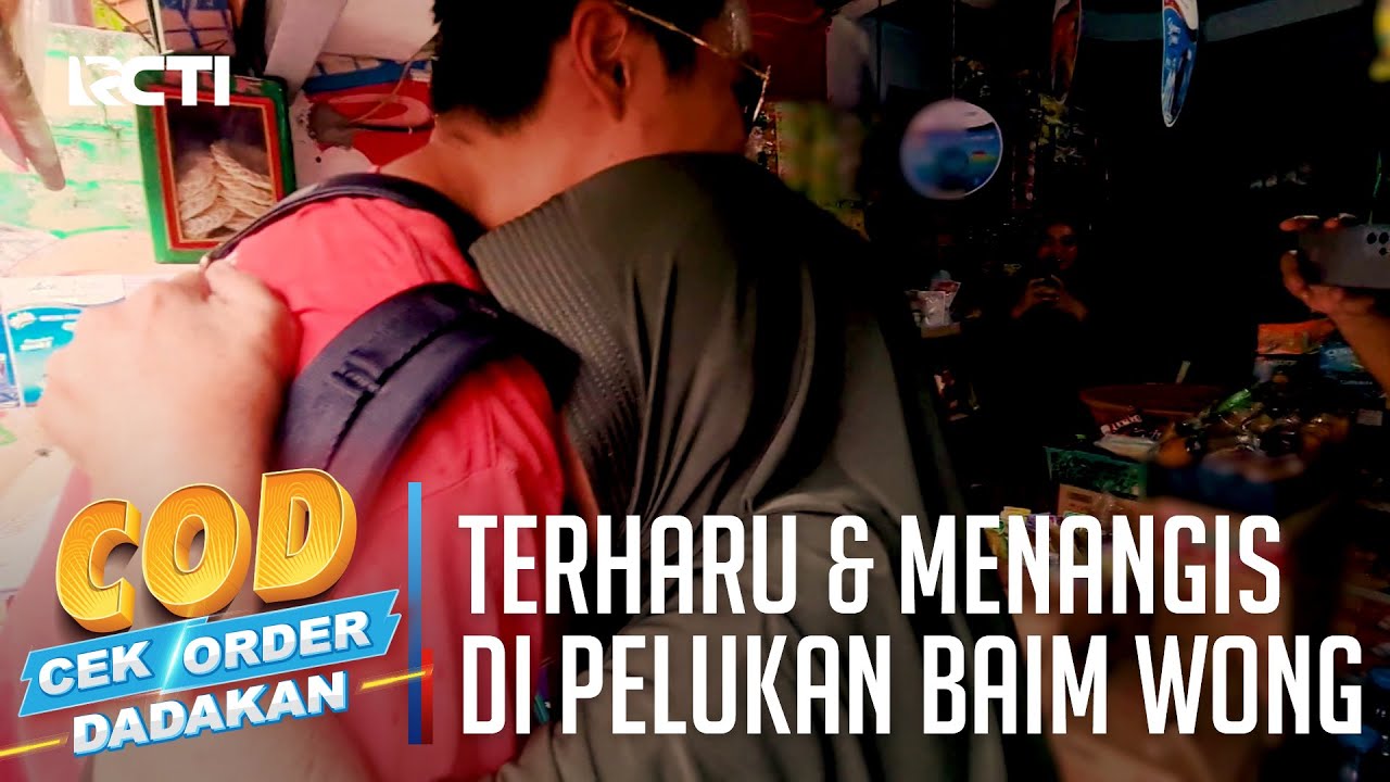 Ibu Ini Kaget Hingga Menangis Dipelukan Baim! - Cek Order Dadakan