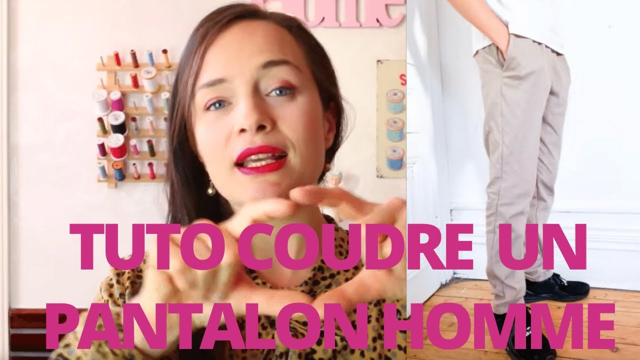 Tuto couture facile : pantalon pour homme
