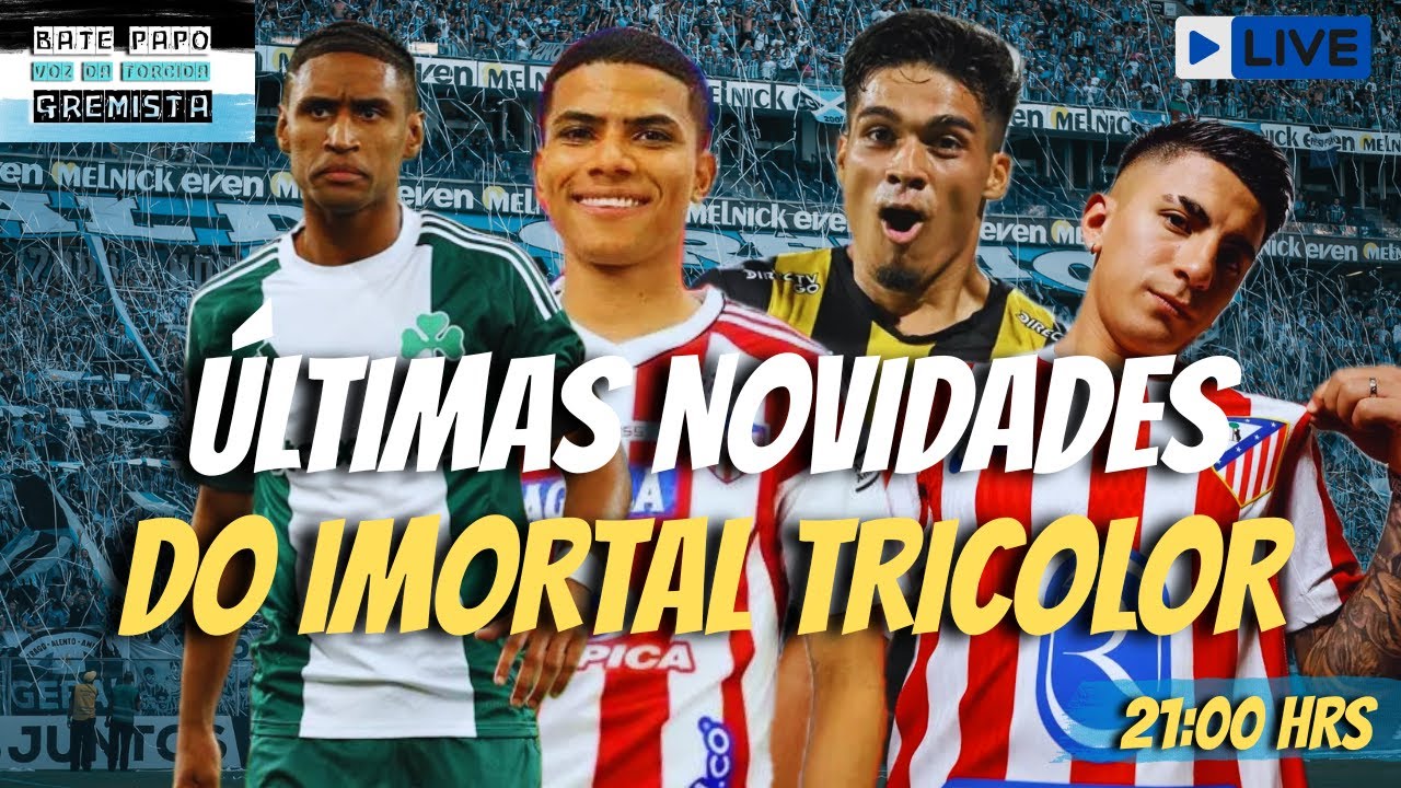 BOMBA no Grêmio! Teté, Arezo, Enamorado e Thiago Almada: o que REALMENTE está acontecendo?