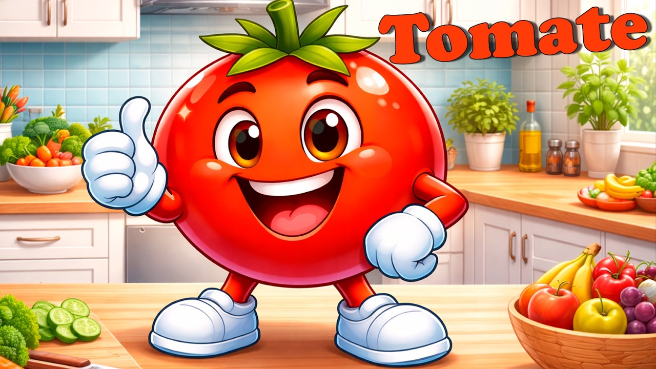 Tomate - NaldoKids - Criando para crianças #músicainfantil #naldokids #tomate #naldonogueira