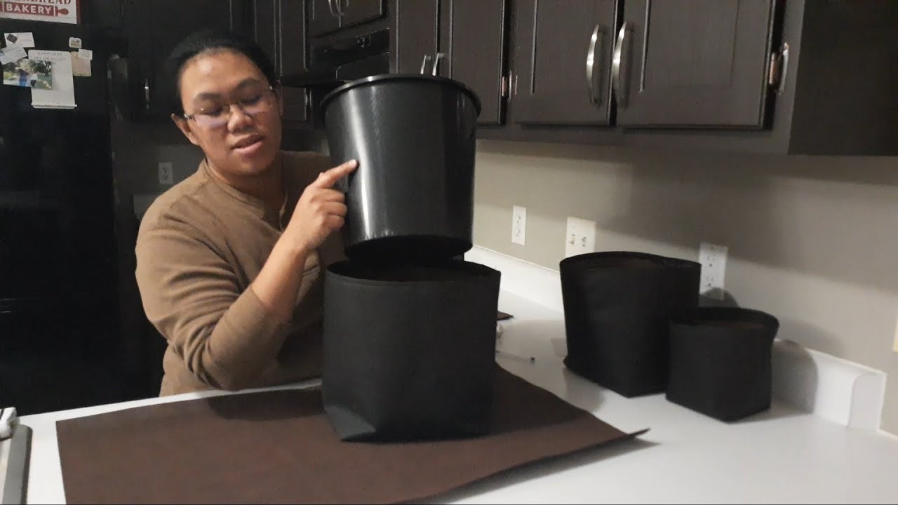 How to measure & make grow bag | step-by-step | DIY