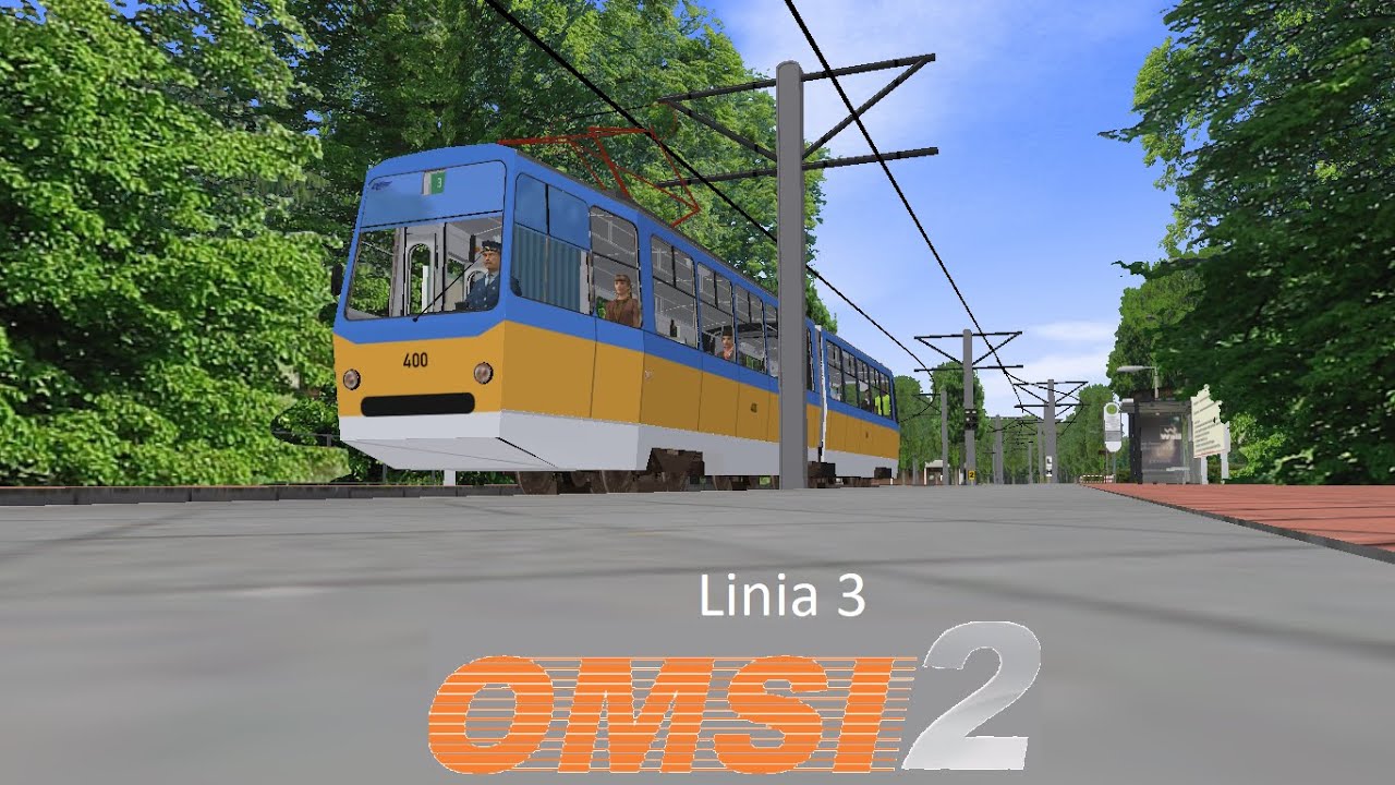 OMSI 2 Frankfurt/Oder 2018 Linia 3 Tramkar T6M-700