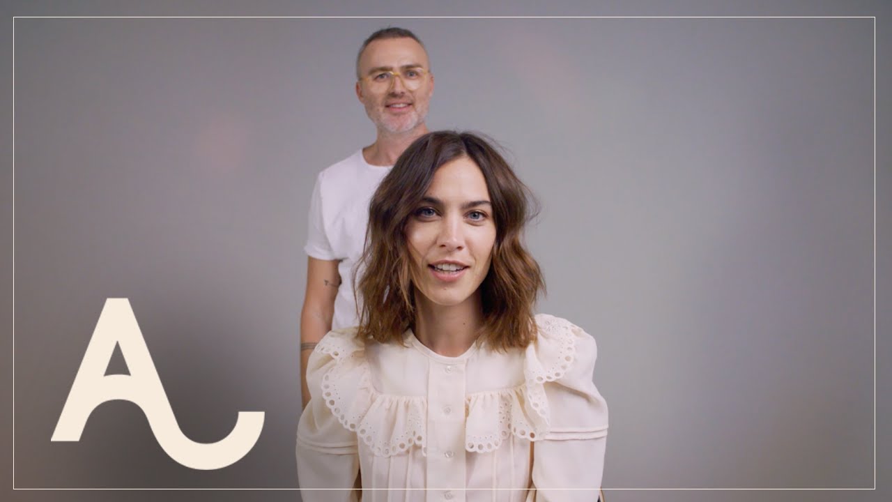 Alexa Chung Signature Waves Hair Tutorial | ALEXACHUNG