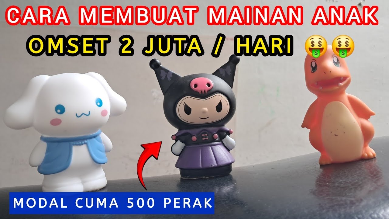 MAINAN ANAK MODAL 250 PERAK DI JUAL 5000 LAKU BANGET !! OMSET HINGGA 2 JUTA/ HARI