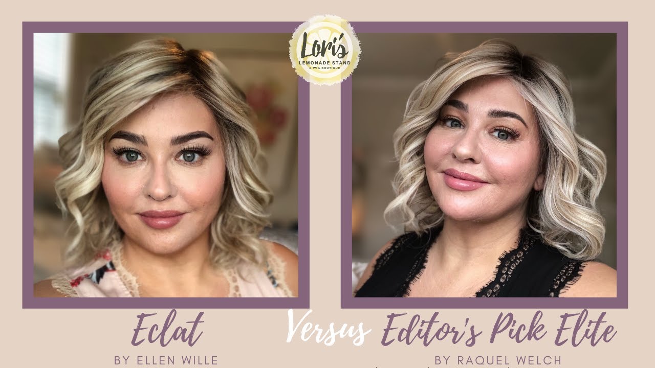 WIG COMPARE: Eclat by Ellen Wille vs Editor's Pick Elite by Raquel Welch
