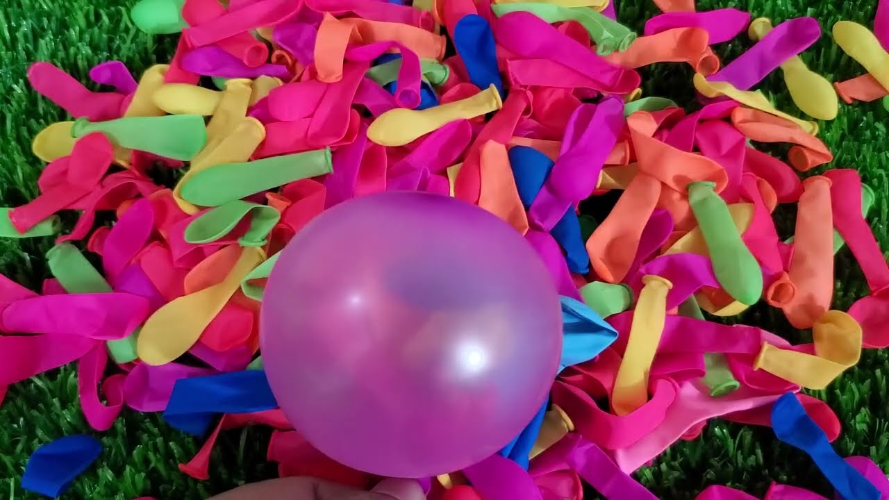 Satisfying Asmr Unboxing Colourful Balloon #asmr #unitedstates#canada #funny #balloon
