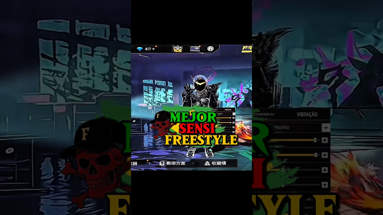 FREESTYLE SENSI ☠️🇧🇷 #aimbotpotente #movement