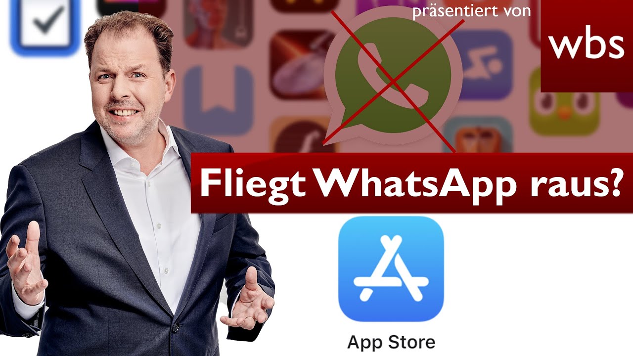 WhatsApp droht das Aus! Erst Kettenbrief jetzt App-Store-Rauswurf? | Anwalt Christian Solmecke