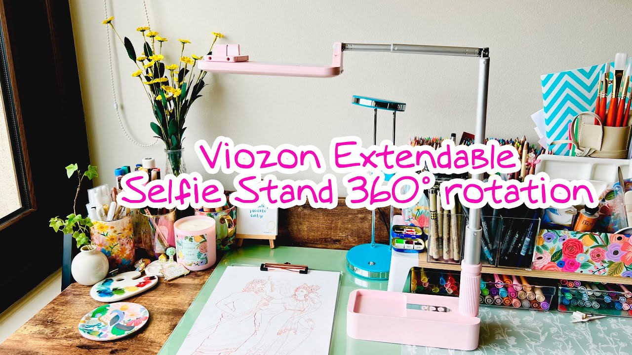Viozon extendable selfie stand 360 rotation 📸  HOW TO USE