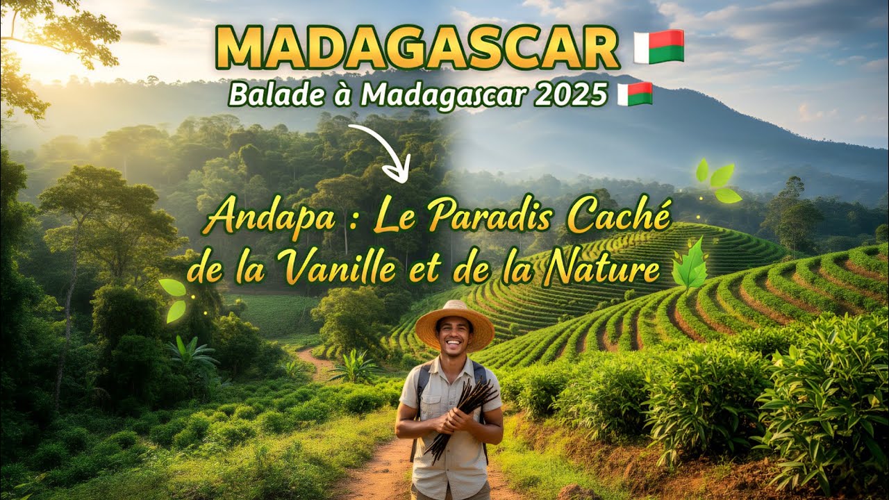 Madagascar 2025 🇲🇬 Andapa : Le Paradis Caché de la Vanille et de la Nature 🌿
