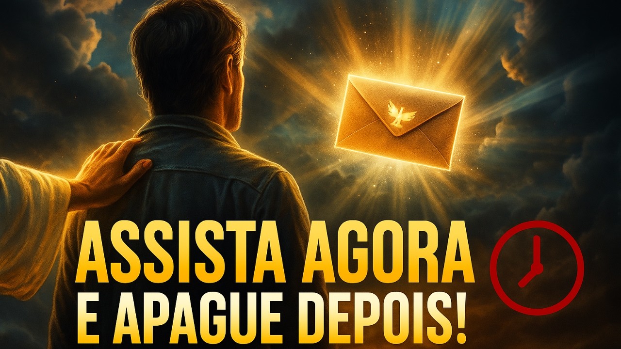 ESCOLHIDOS, DEUS TE ENVIOU UMA MENSAGEM ESPECIAL – ASSISTA AGORA E APAGUE DEPOIS!🔥📩