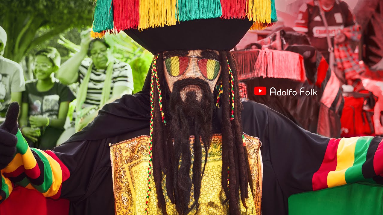 Chinelos Rasta en el  Carnaval de Jiutepec 2020