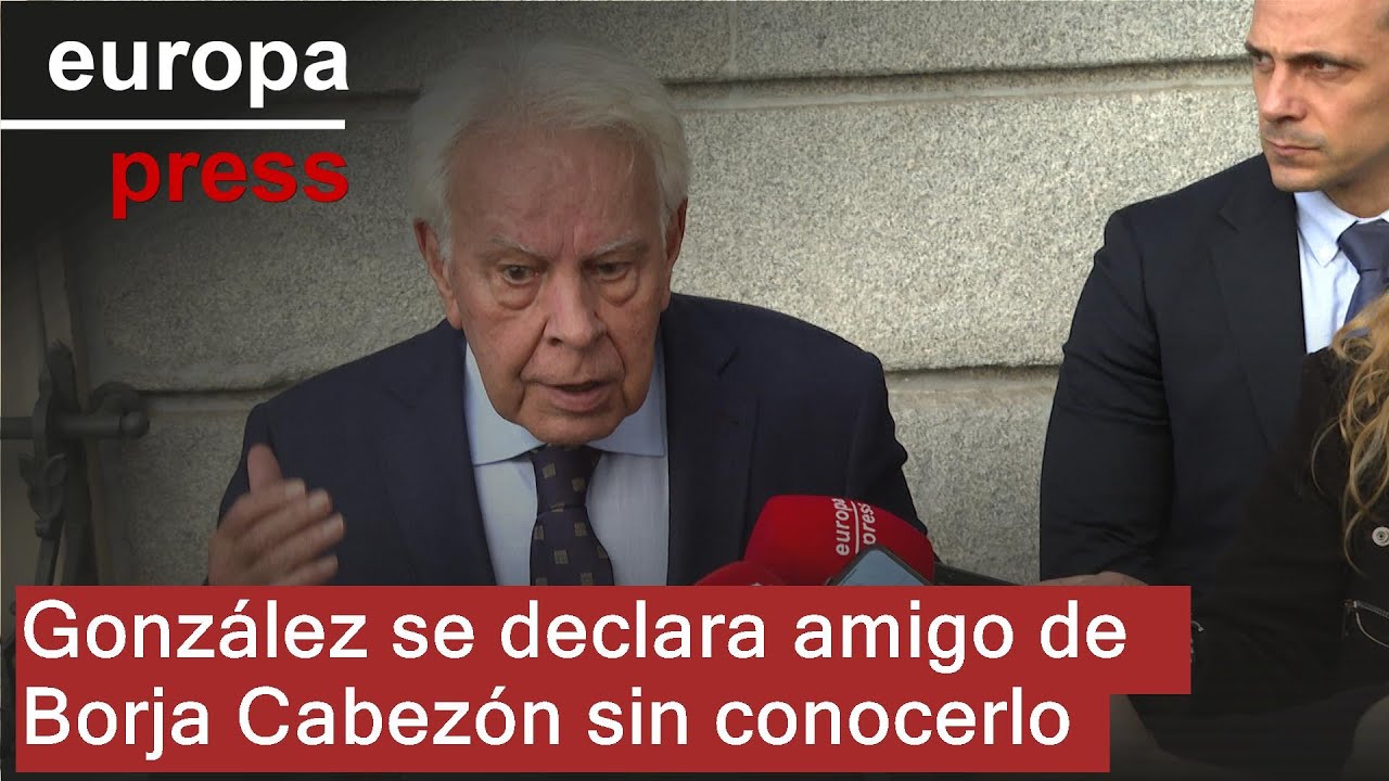 González se declara 